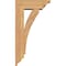 Ekena Millwork Thorton Traditional Smooth Bracket w/ Offset Brace, Western Red Cedar, 5 1/2"W x 14"D x 26"H BKT0604X14X26THR01SWR - alternate 3